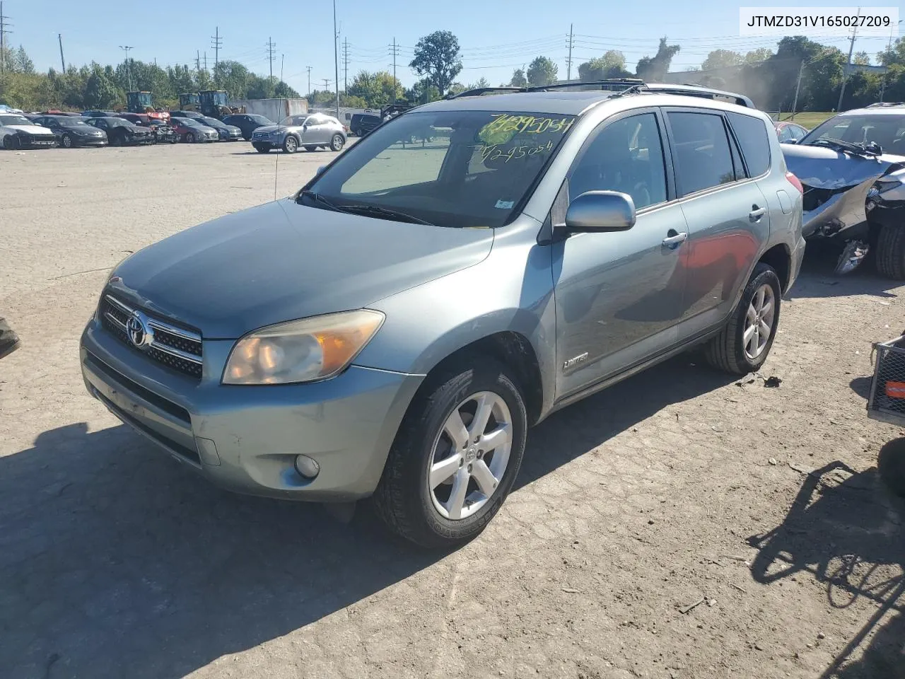 2006 Toyota Rav4 Limited VIN: JTMZD31V165027209 Lot: 74295054