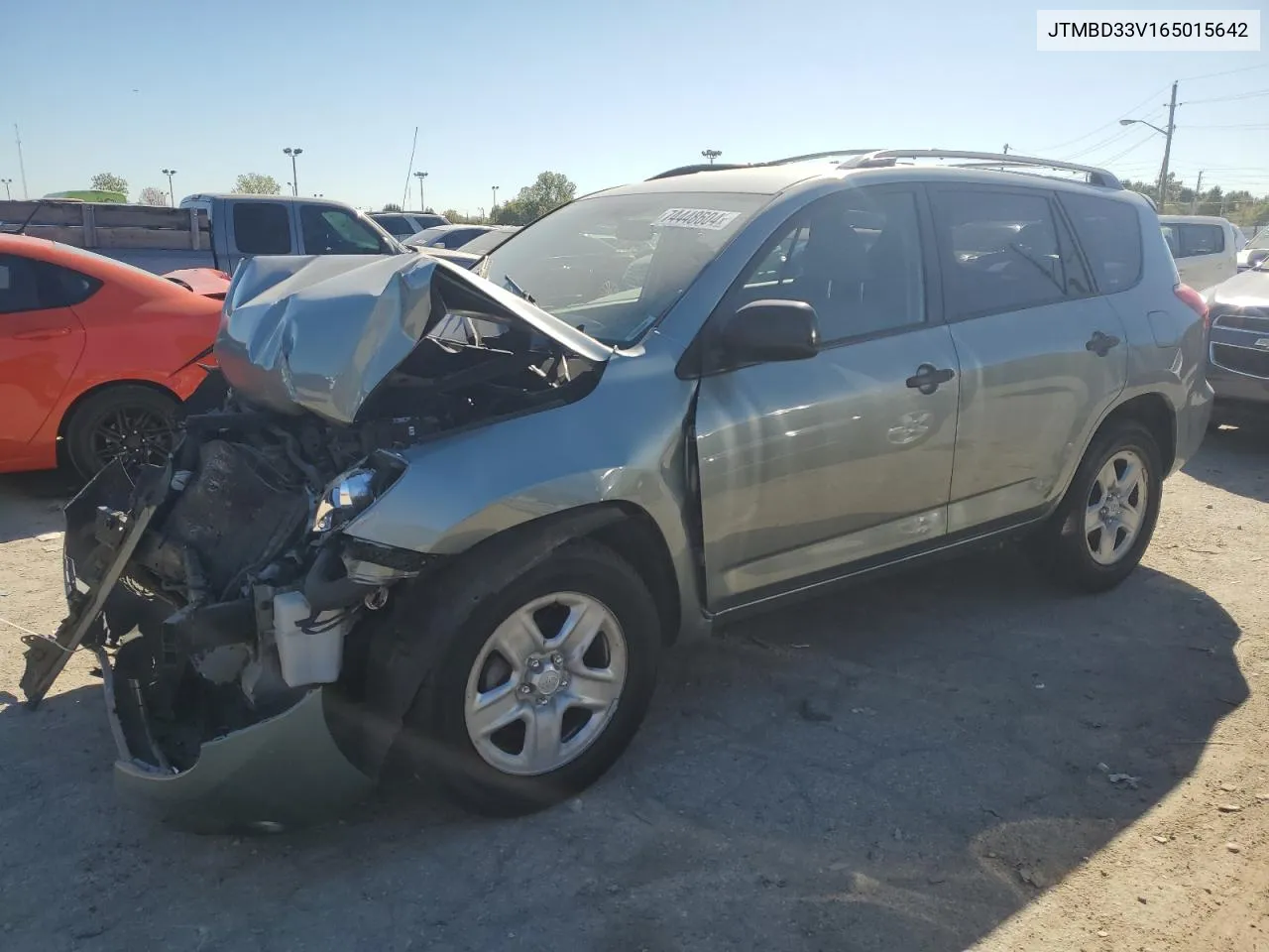 2006 Toyota Rav4 VIN: JTMBD33V165015642 Lot: 74448604