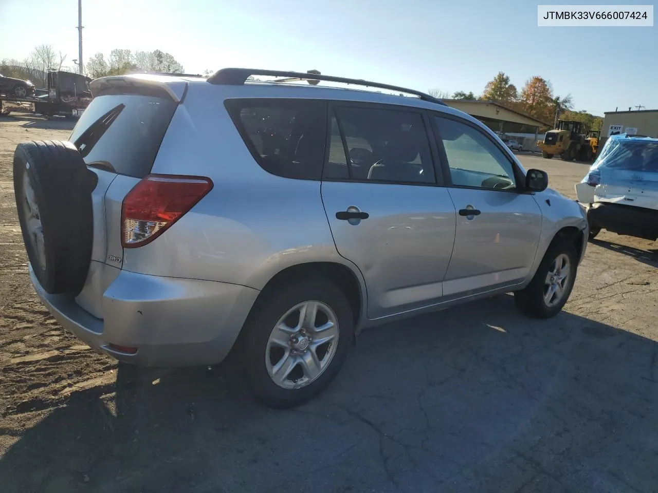 2006 Toyota Rav4 VIN: JTMBK33V666007424 Lot: 75423414