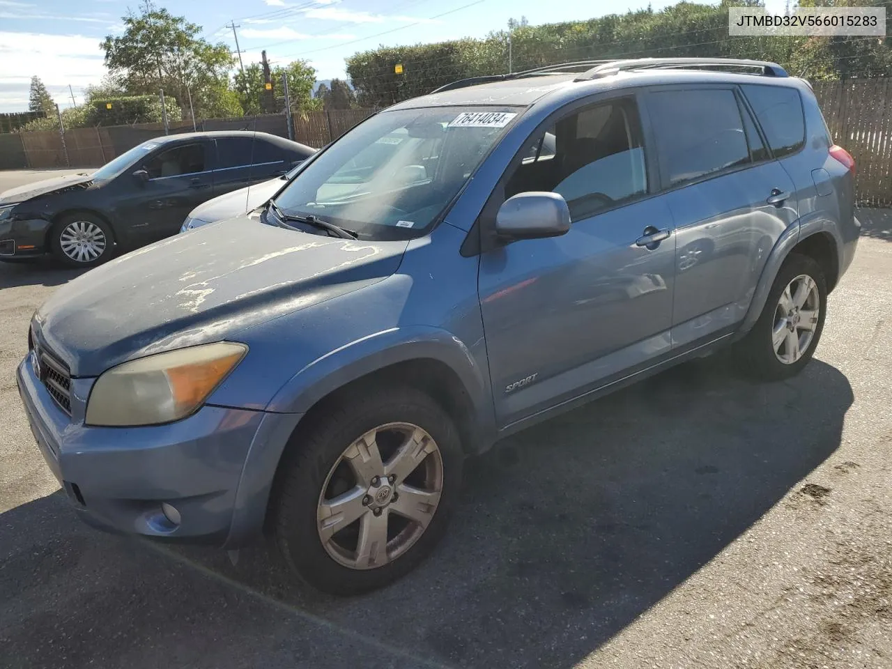 2006 Toyota Rav4 Sport VIN: JTMBD32V566015283 Lot: 76414034