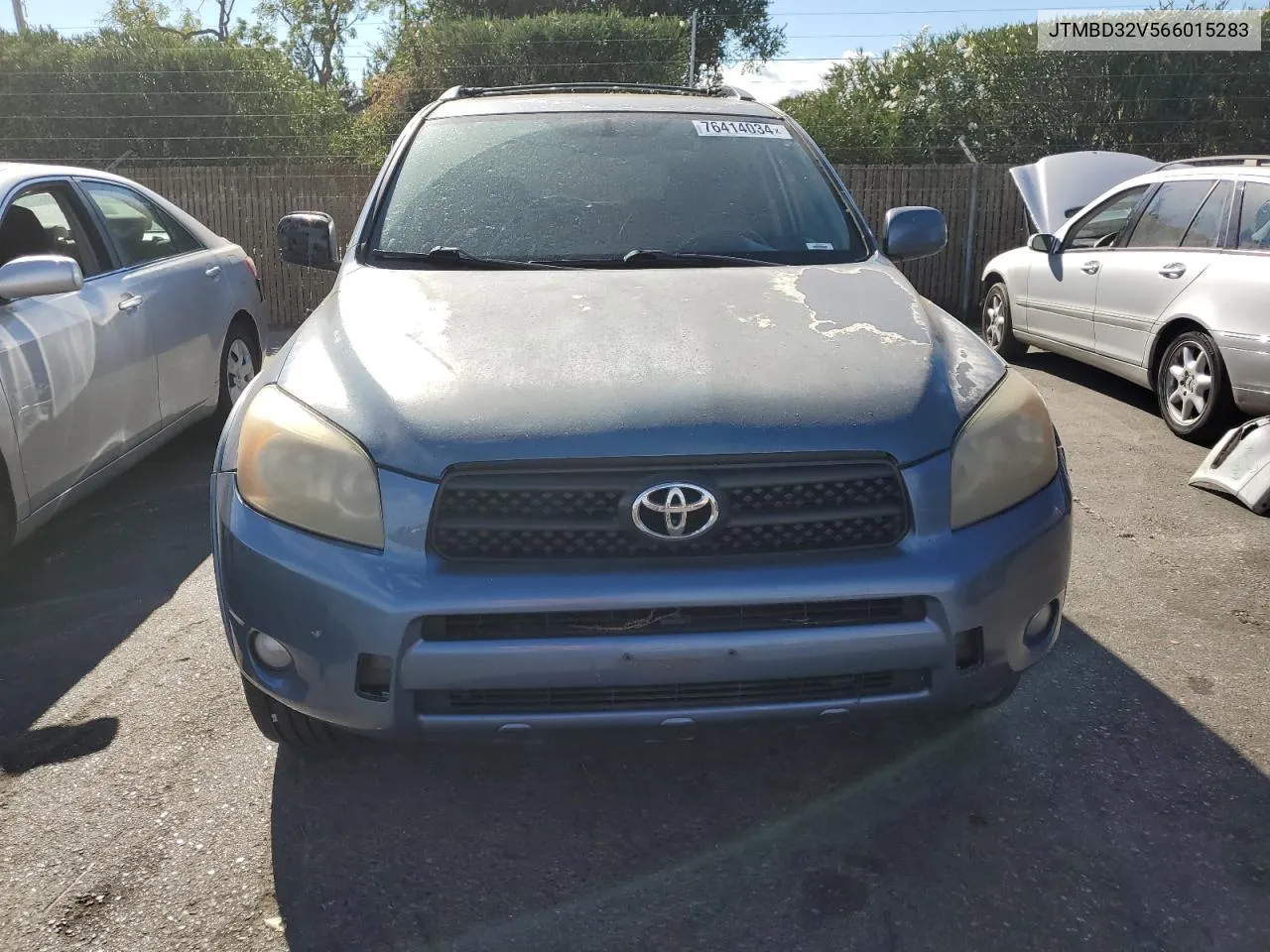 2006 Toyota Rav4 Sport VIN: JTMBD32V566015283 Lot: 76414034