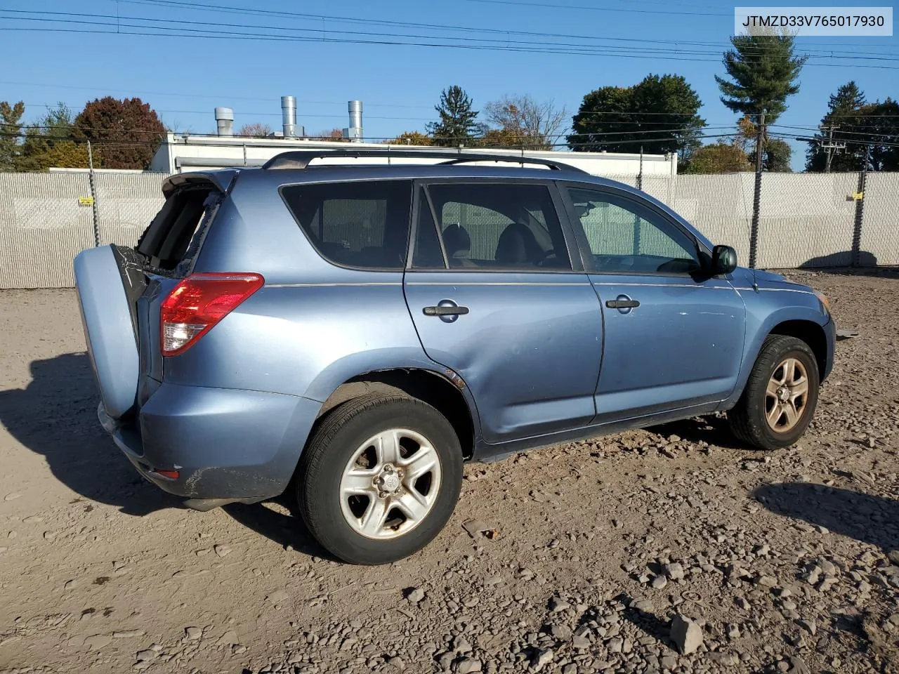 2006 Toyota Rav4 VIN: JTMZD33V765017930 Lot: 77075074