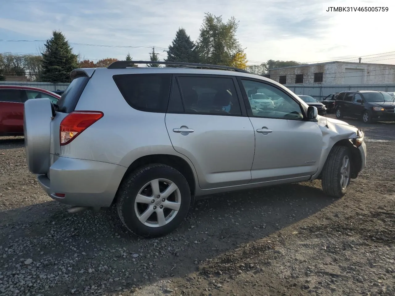 2006 Toyota Rav4 Limited VIN: JTMBK31V465005759 Lot: 77744164