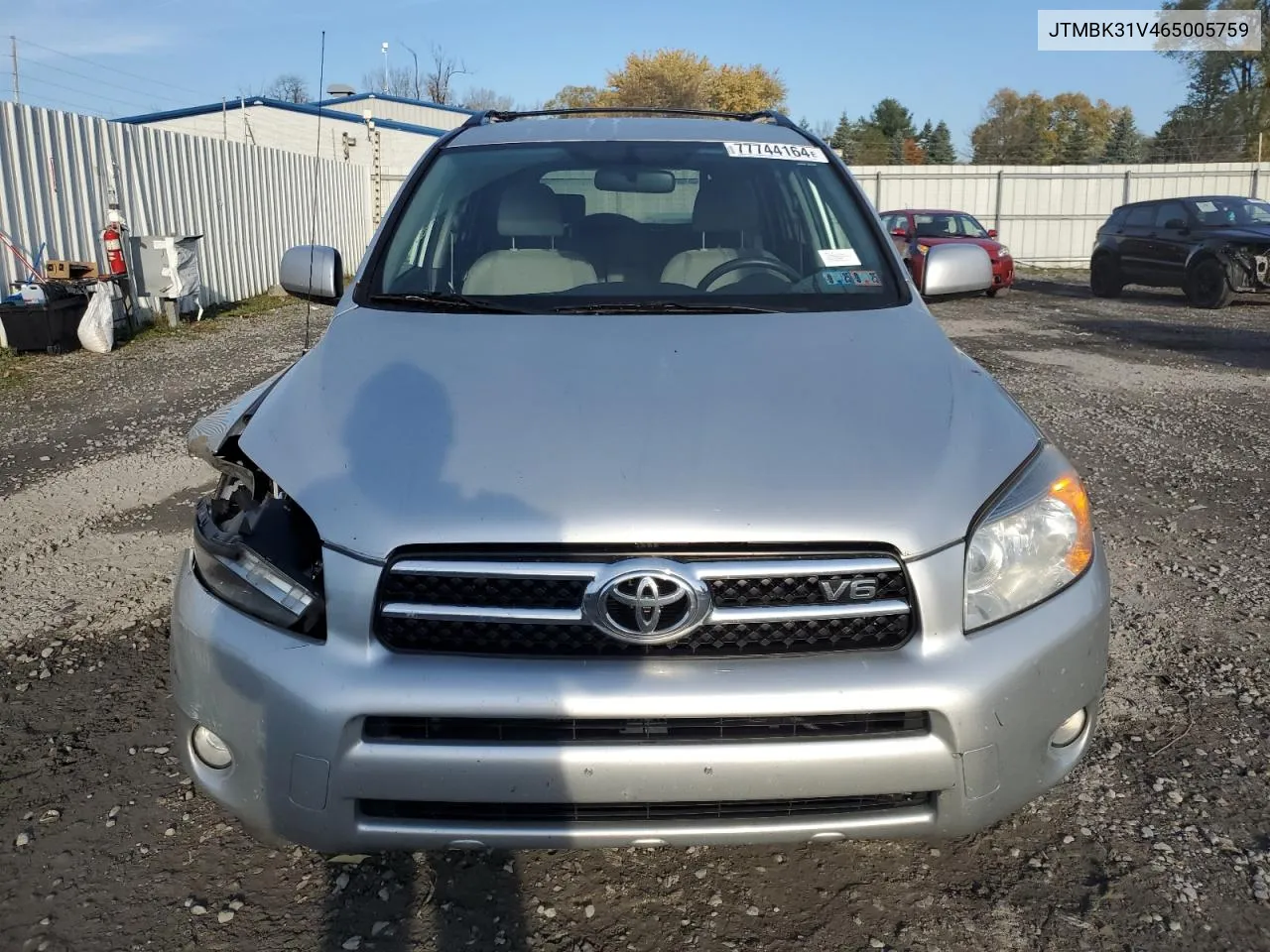 2006 Toyota Rav4 Limited VIN: JTMBK31V465005759 Lot: 77744164