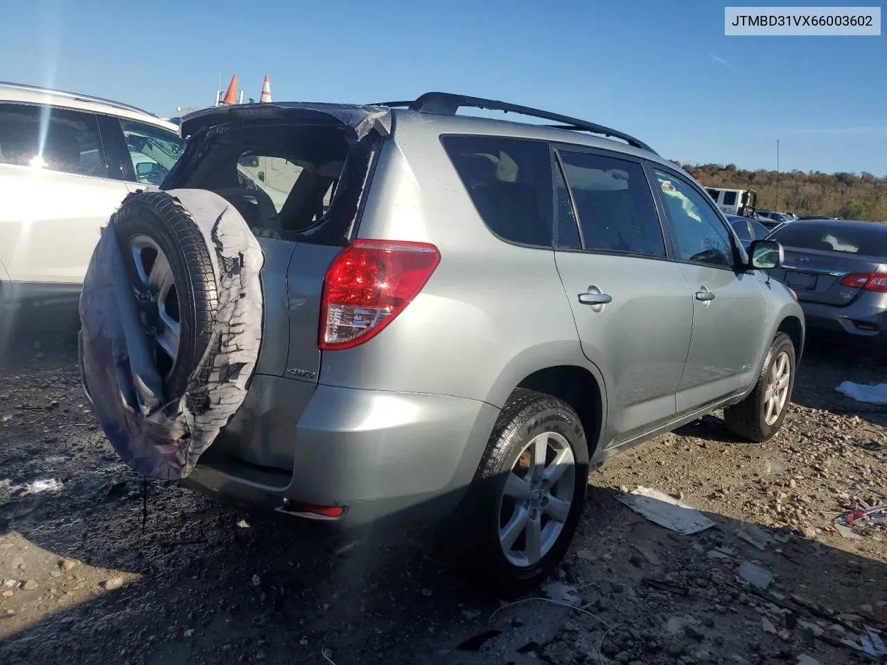 2006 Toyota Rav4 Limited VIN: JTMBD31VX66003602 Lot: 77818004