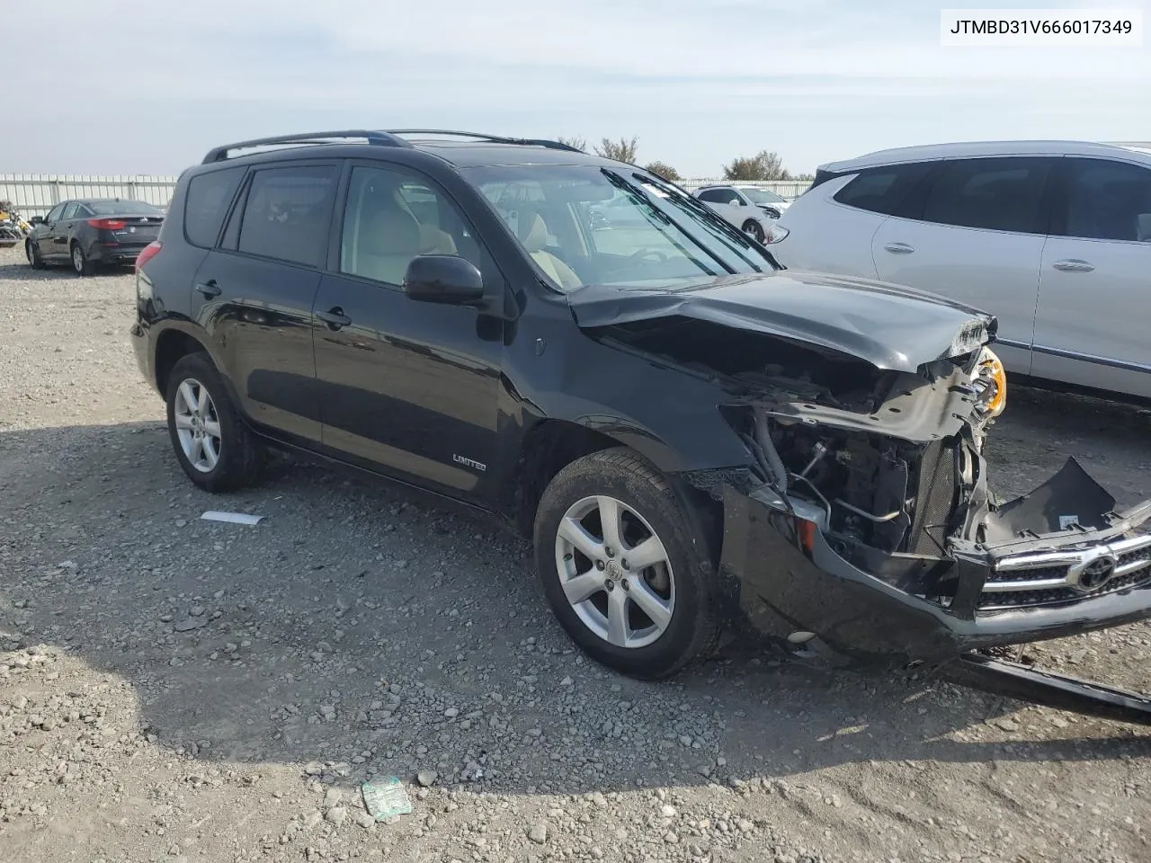 2006 Toyota Rav4 Limited VIN: JTMBD31V666017349 Lot: 78220374