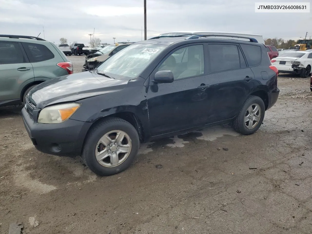 2006 Toyota Rav4 VIN: JTMBD33V266008631 Lot: 78942574