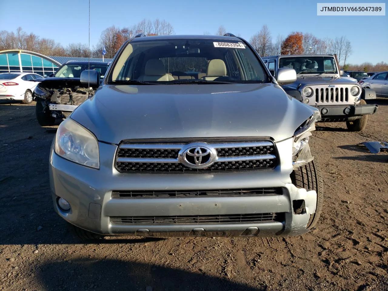 2006 Toyota Rav4 Limited VIN: JTMBD31V665047389 Lot: 80083394