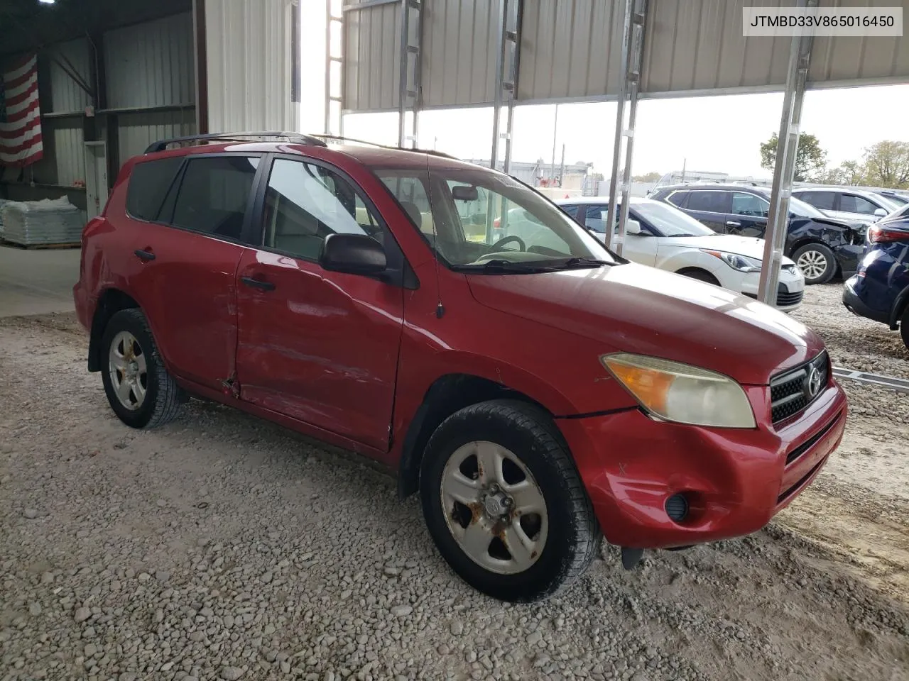 2006 Toyota Rav4 VIN: JTMBD33V865016450 Lot: 80306514