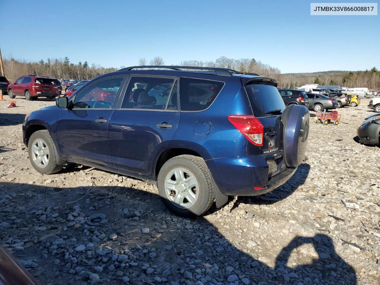 2006 Toyota Rav4 VIN: JTMBK33V866008817 Lot: 80360334