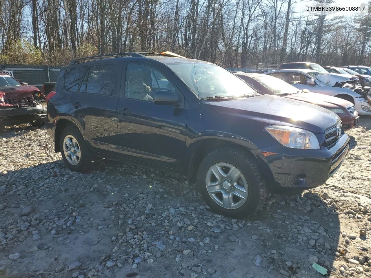 2006 Toyota Rav4 VIN: JTMBK33V866008817 Lot: 80360334