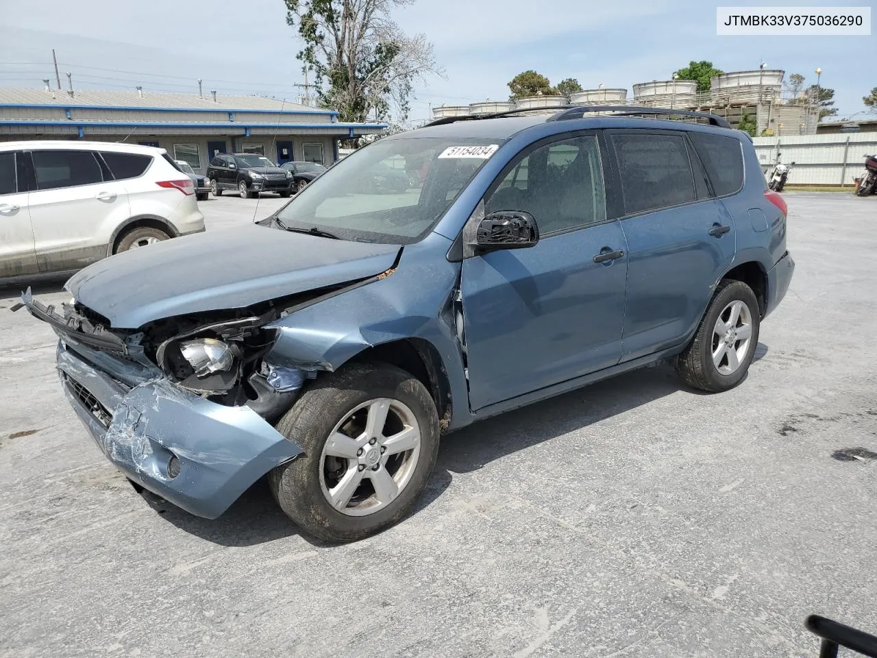 2007 Toyota Rav4 VIN: JTMBK33V375036290 Lot: 51154034