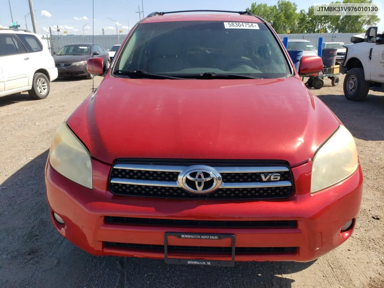 2007 Toyota Rav4 Limited VIN: JTMBK31V976010130 Lot: 58304754