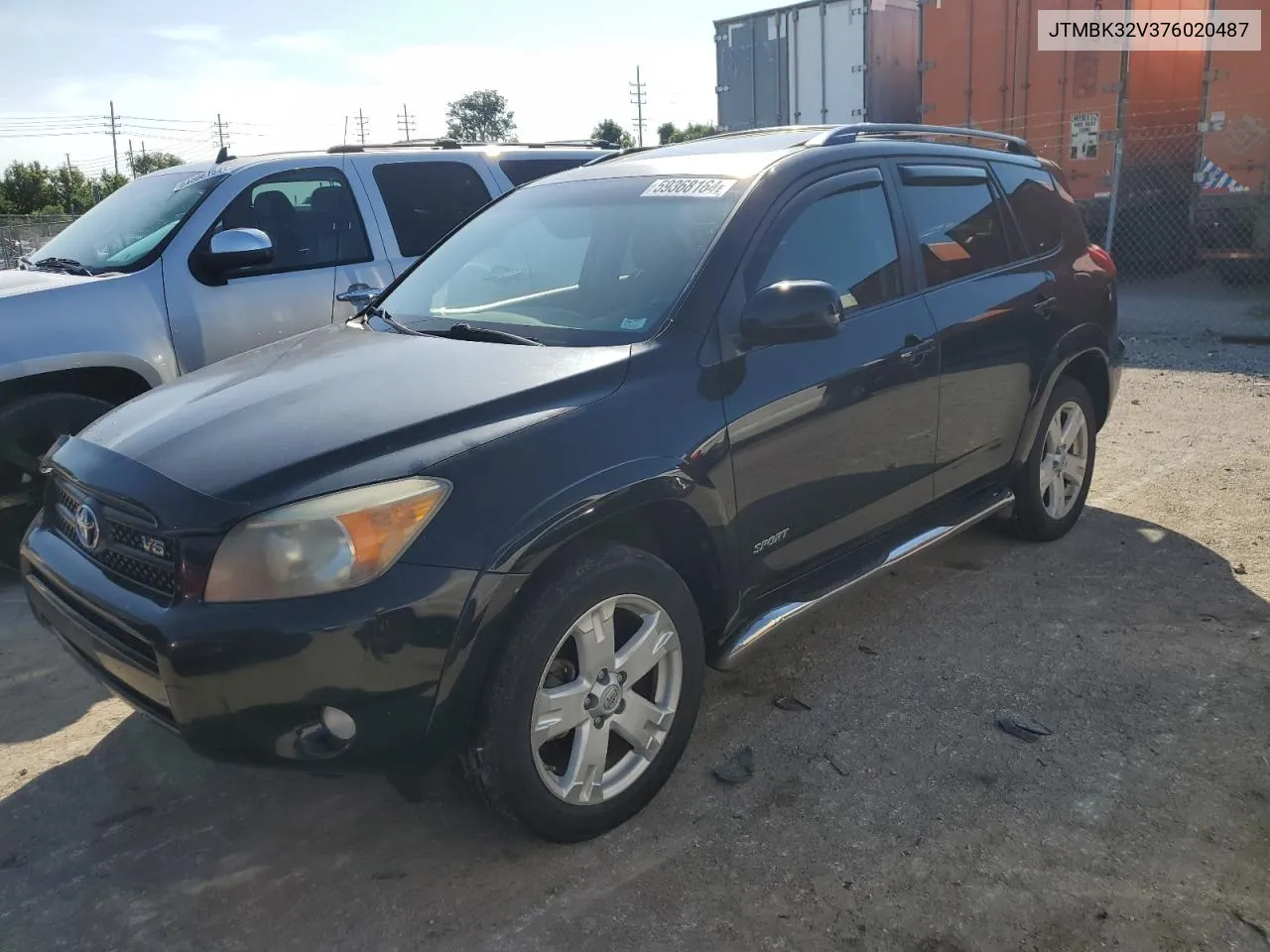 JTMBK32V376020487 2007 Toyota Rav4 Sport