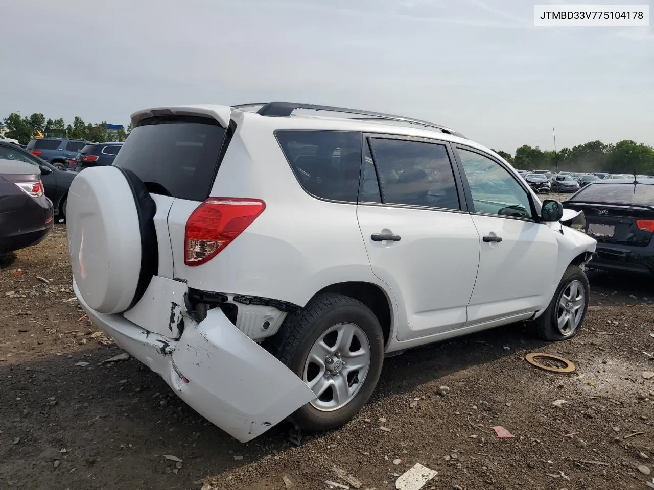 2007 Toyota Rav4 VIN: JTMBD33V775104178 Lot: 63387724