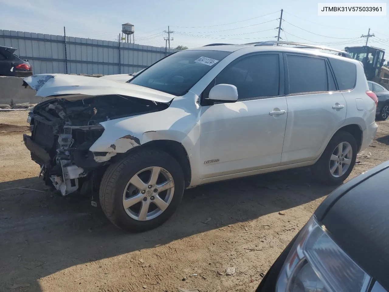 2007 Toyota Rav4 Limited VIN: JTMBK31V575033961 Lot: 63411224