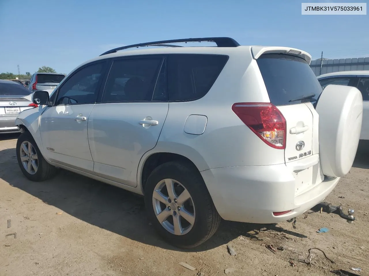 2007 Toyota Rav4 Limited VIN: JTMBK31V575033961 Lot: 63411224