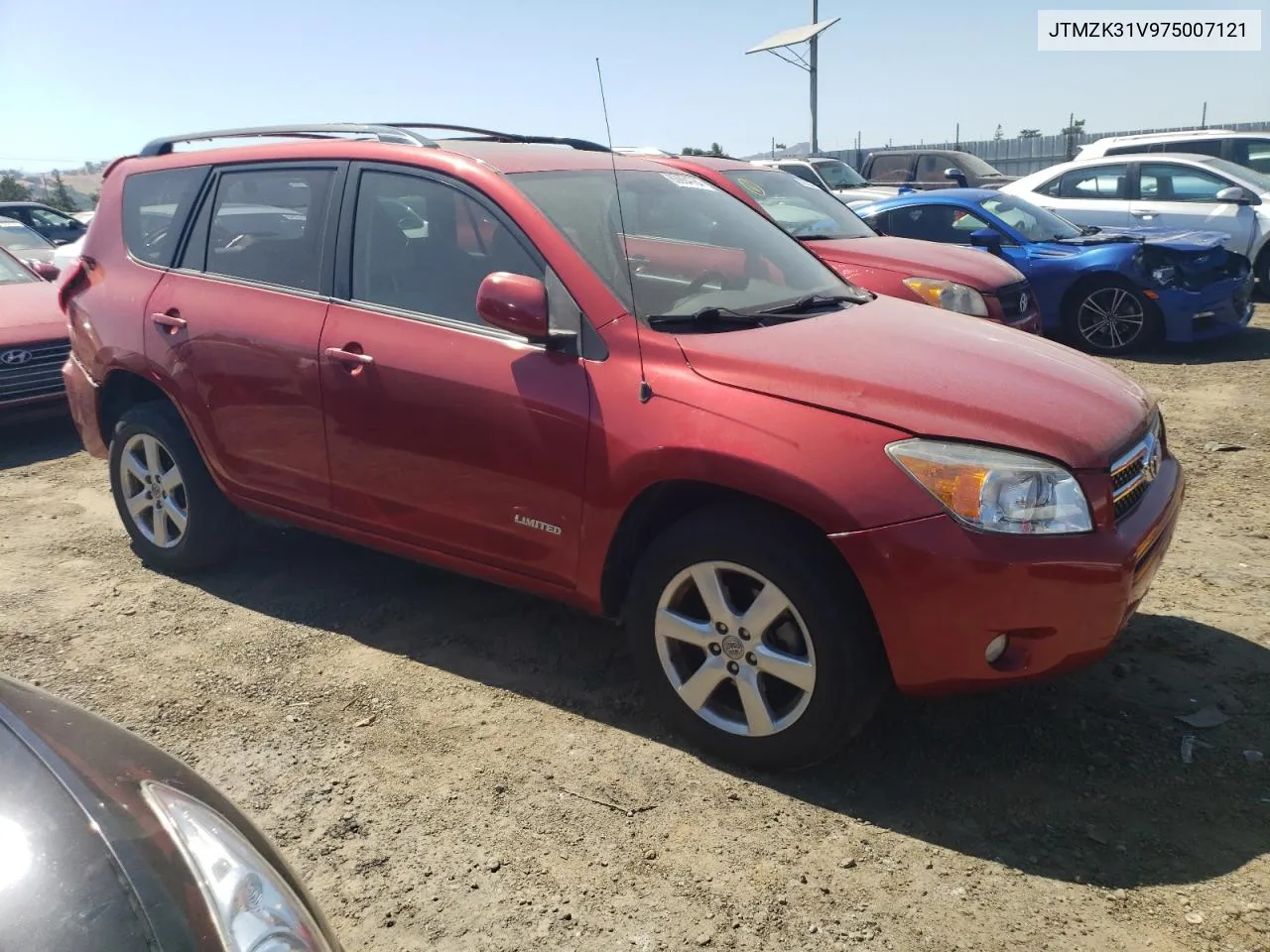 2007 Toyota Rav4 Limited VIN: JTMZK31V975007121 Lot: 63884784