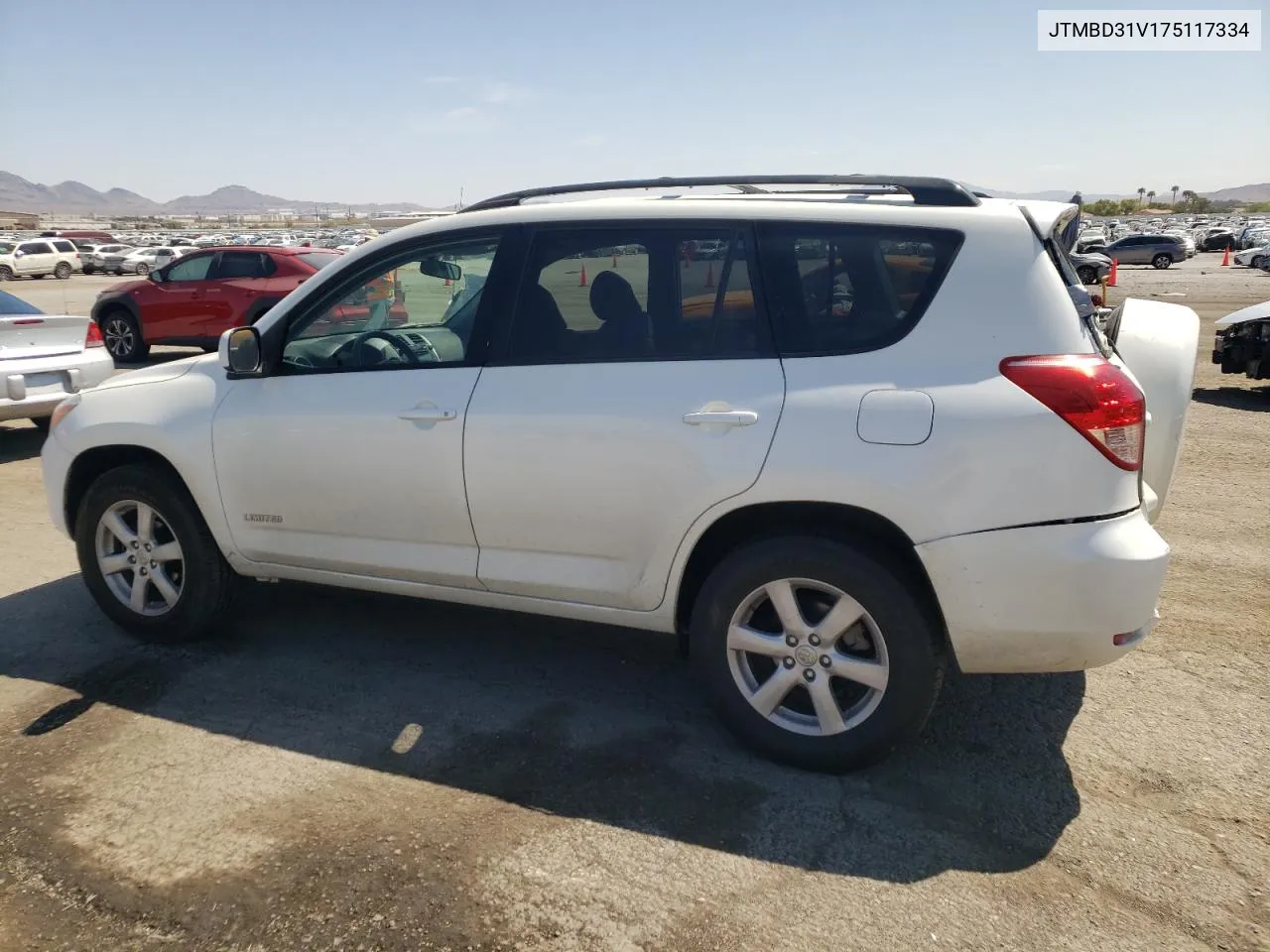 2007 Toyota Rav4 Limited VIN: JTMBD31V175117334 Lot: 66031094