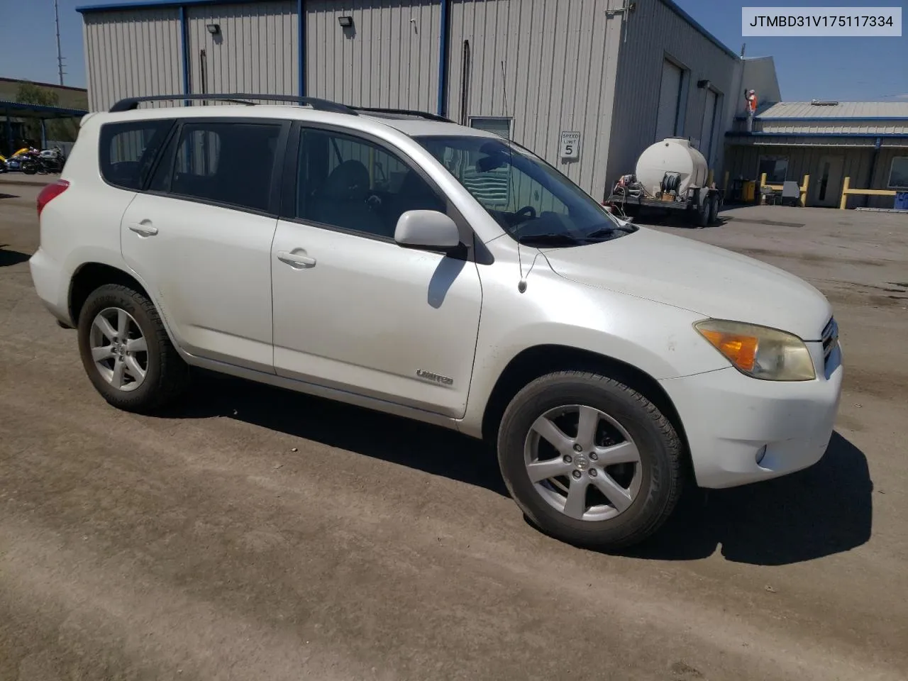 2007 Toyota Rav4 Limited VIN: JTMBD31V175117334 Lot: 66031094