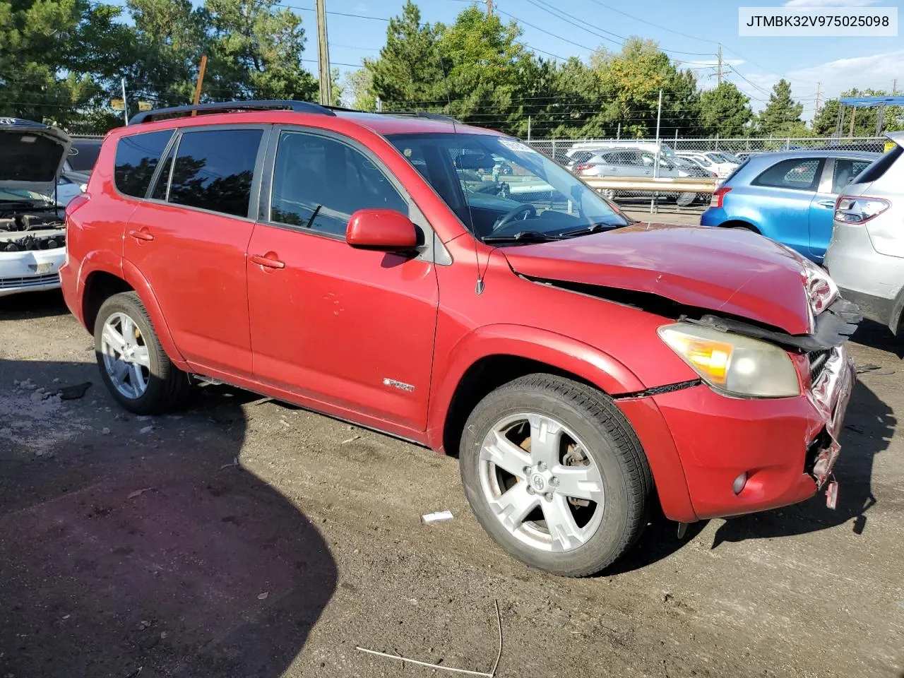 2007 Toyota Rav4 Sport VIN: JTMBK32V975025098 Lot: 66618474