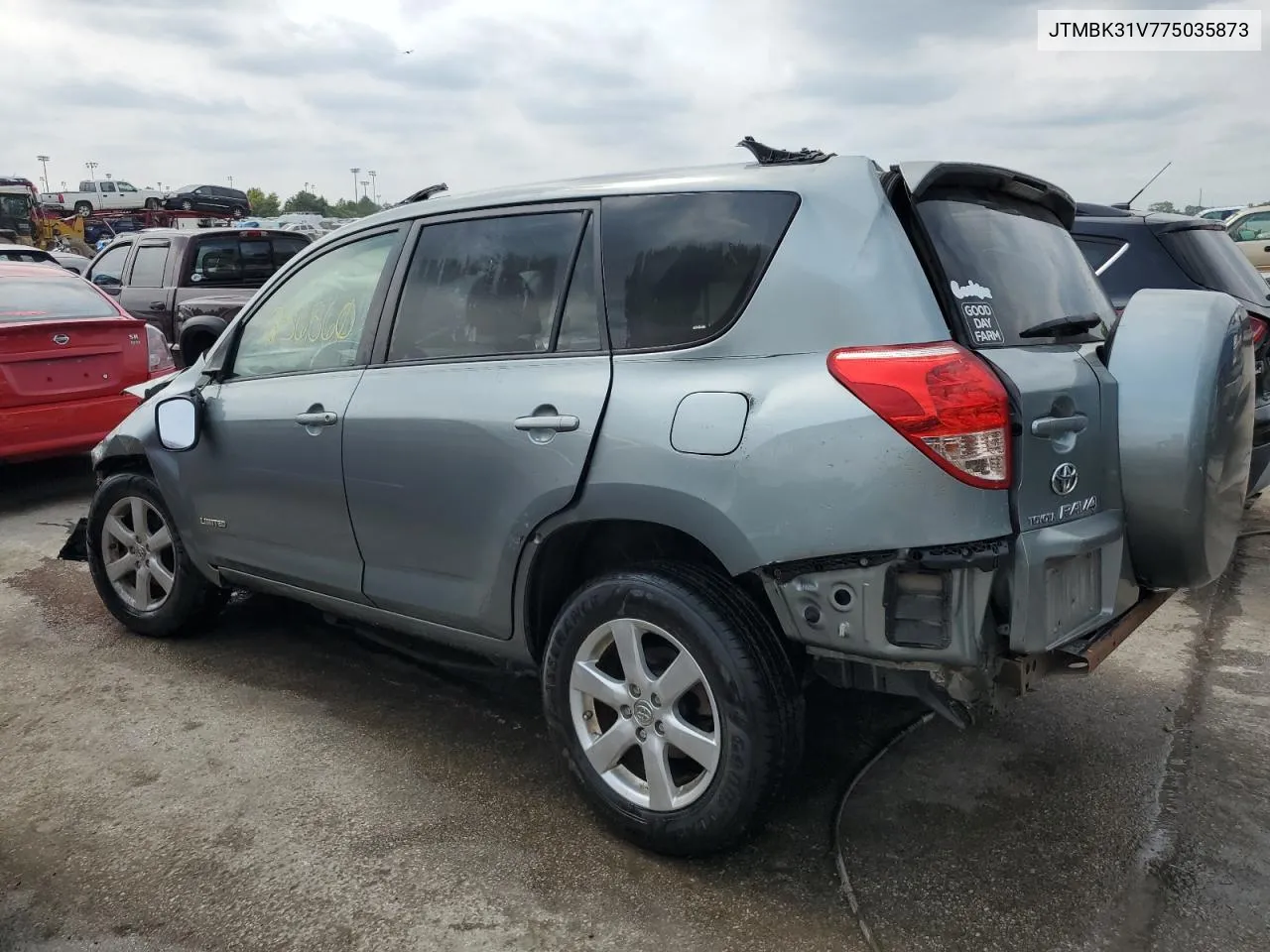 2007 Toyota Rav4 Limited VIN: JTMBK31V775035873 Lot: 66978984