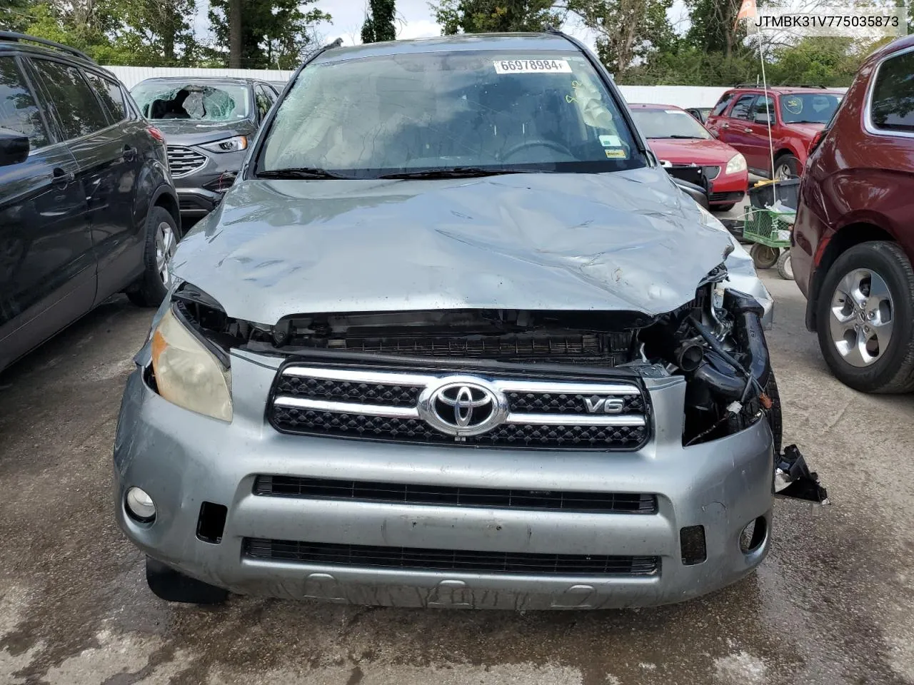 2007 Toyota Rav4 Limited VIN: JTMBK31V775035873 Lot: 66978984