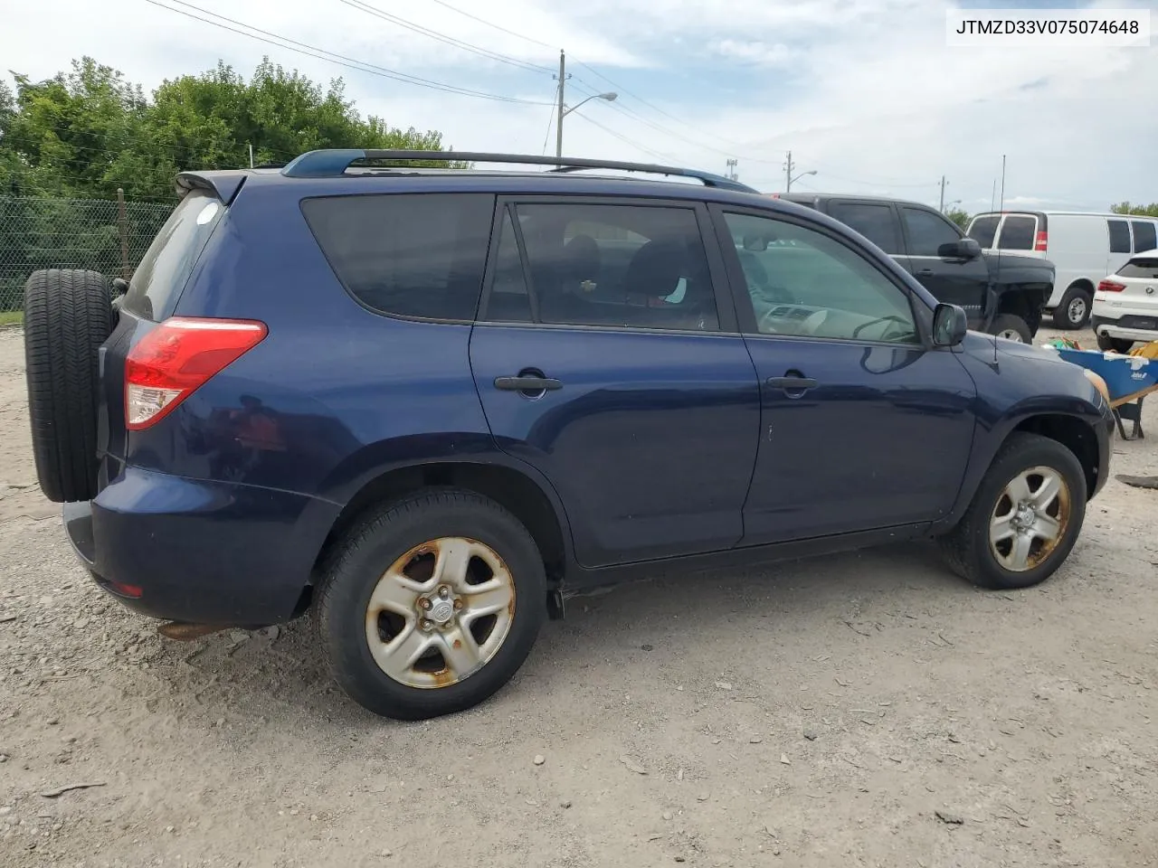 2007 Toyota Rav4 VIN: JTMZD33V075074648 Lot: 67191374