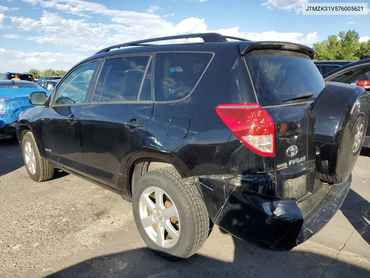 2007 Toyota Rav4 Limited VIN: JTMZK31V576005621 Lot: 67312364