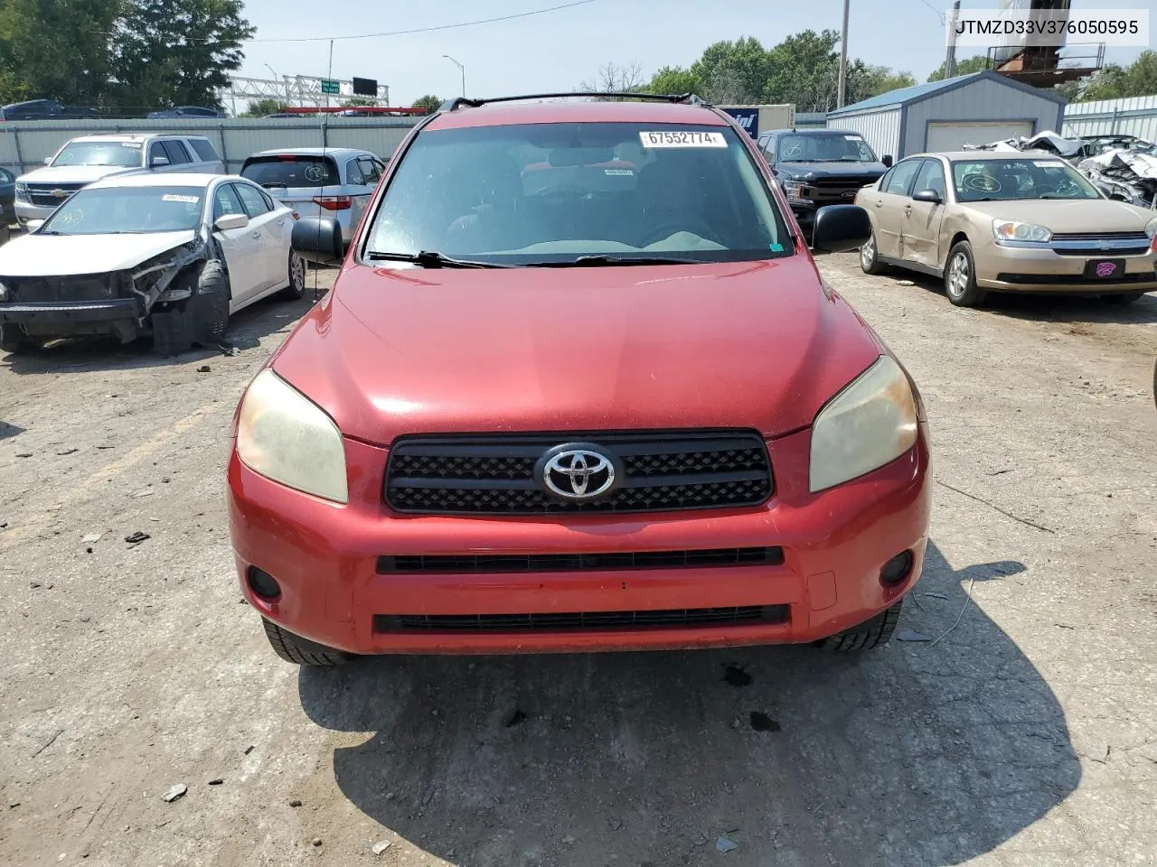 2007 Toyota Rav4 VIN: JTMZD33V376050595 Lot: 67552774