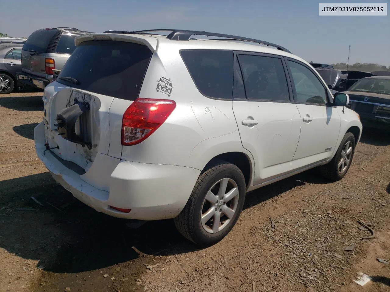 JTMZD31V075052619 2007 Toyota Rav4 Limited