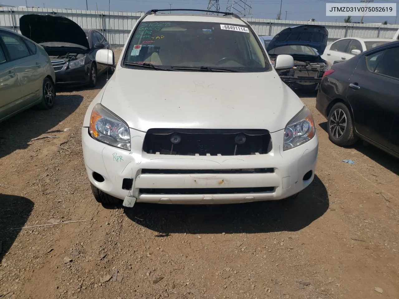 JTMZD31V075052619 2007 Toyota Rav4 Limited