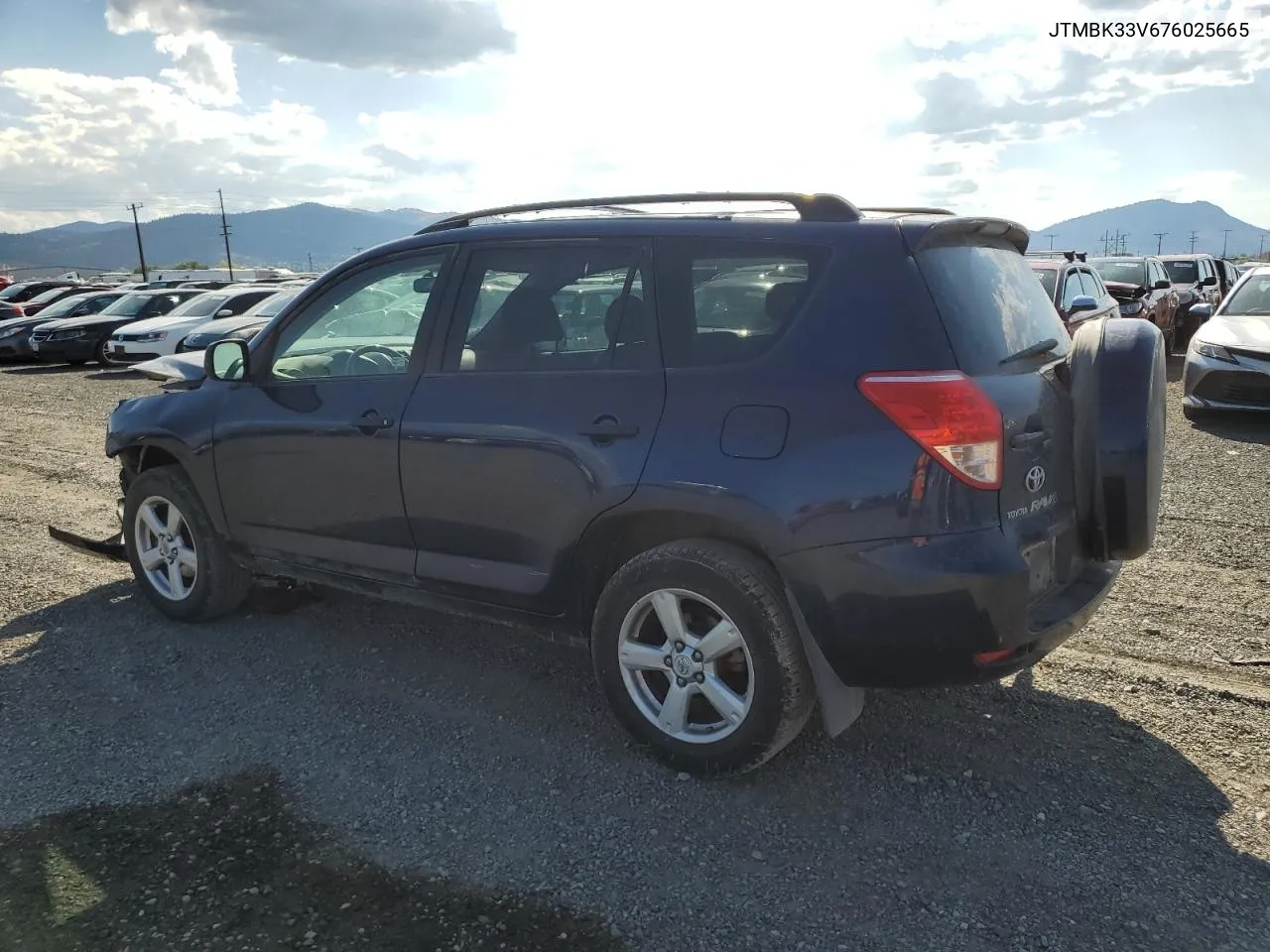 2007 Toyota Rav4 VIN: JTMBK33V676025665 Lot: 68544074