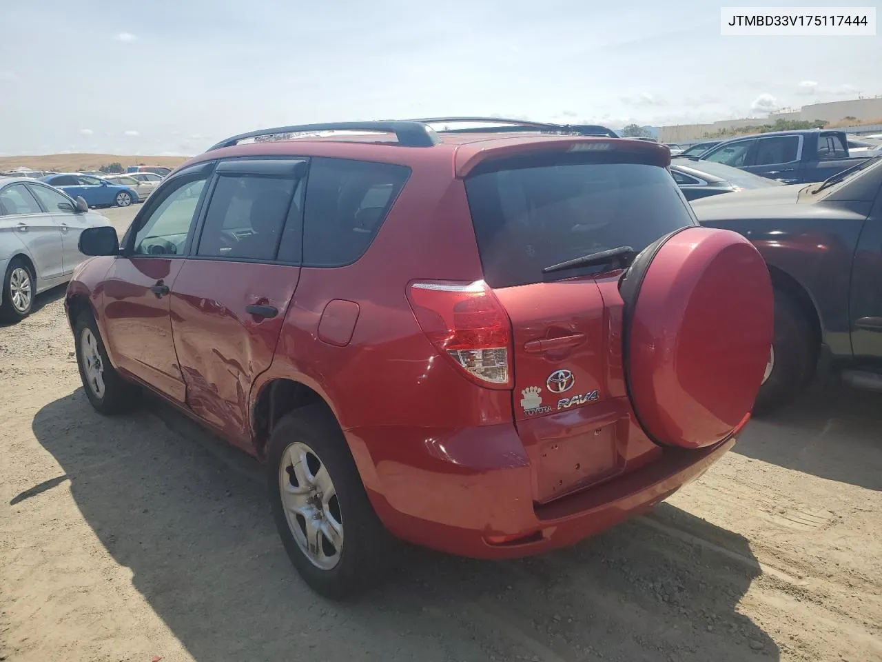 2007 Toyota Rav4 VIN: JTMBD33V175117444 Lot: 68674714