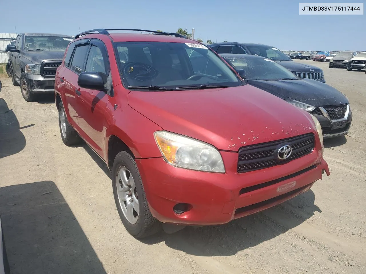 2007 Toyota Rav4 VIN: JTMBD33V175117444 Lot: 68674714