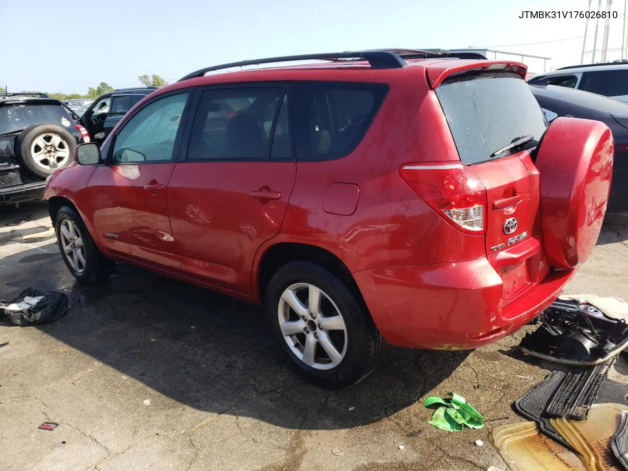 2007 Toyota Rav4 Limited VIN: JTMBK31V176026810 Lot: 68676854