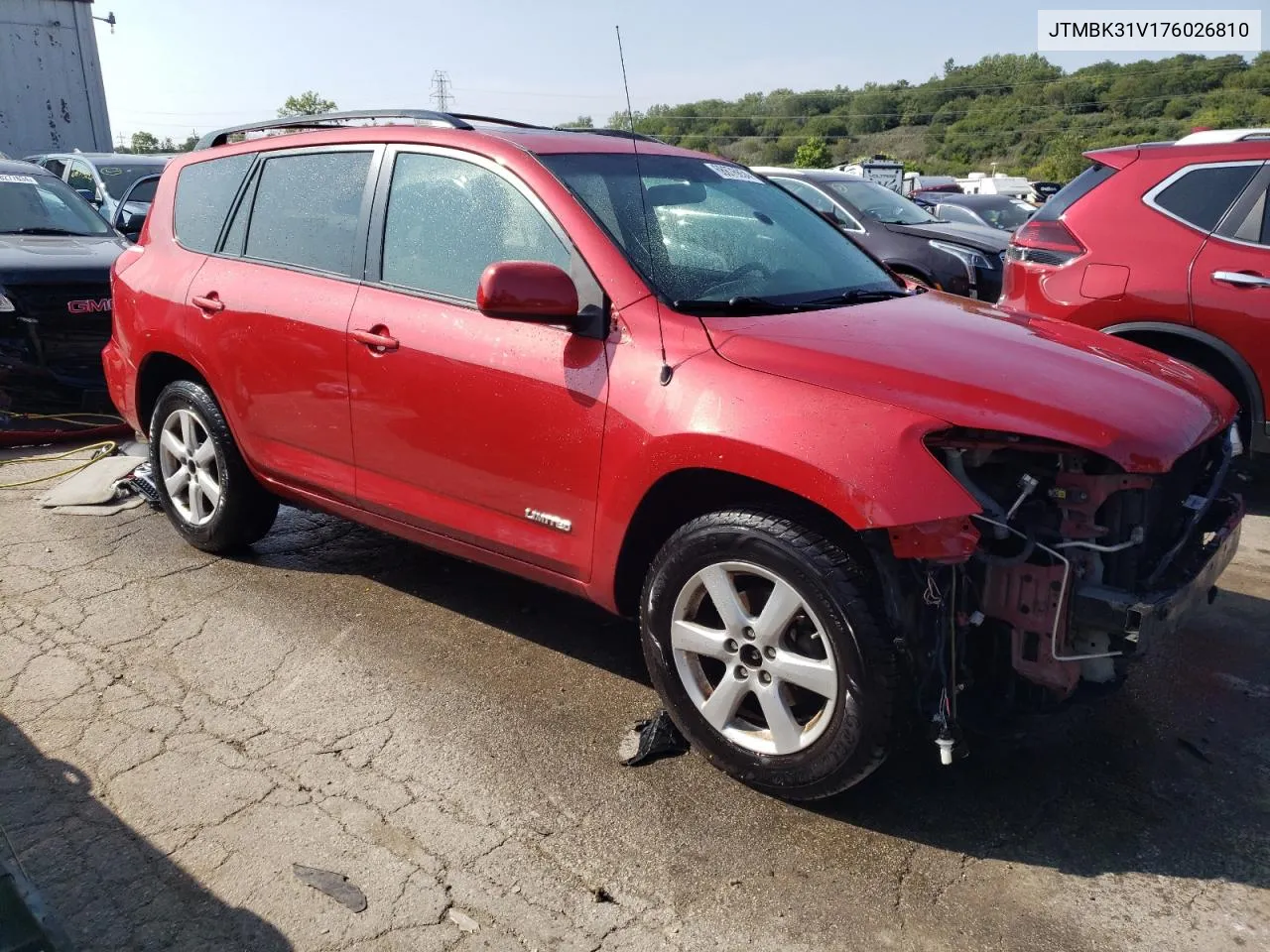 JTMBK31V176026810 2007 Toyota Rav4 Limited