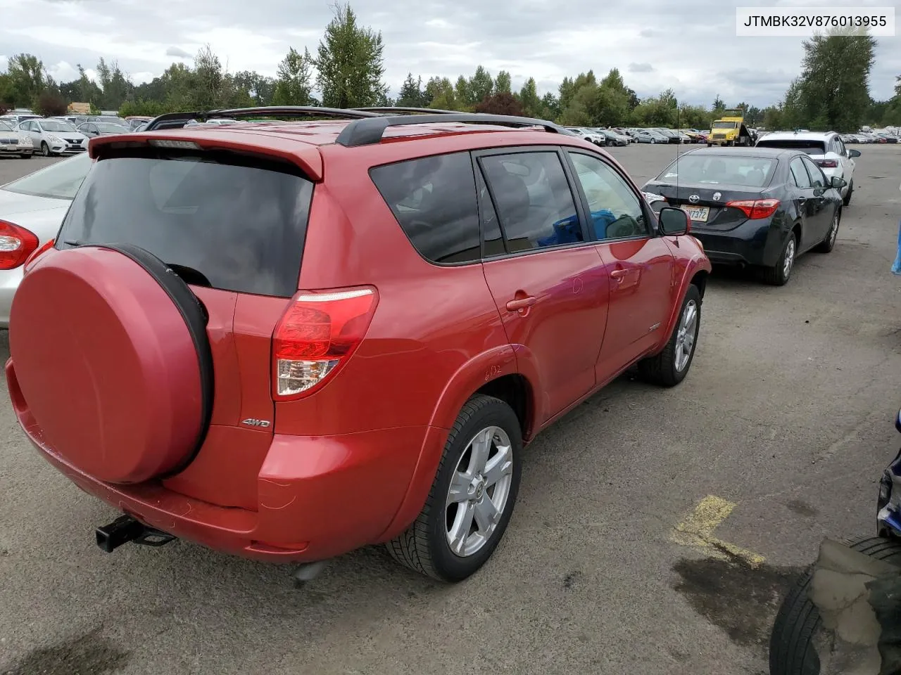 2007 Toyota Rav4 Sport VIN: JTMBK32V876013955 Lot: 68822674