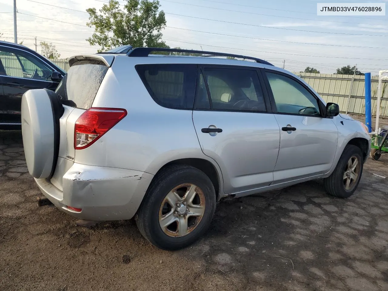 2007 Toyota Rav4 VIN: JTMBD33V476028896 Lot: 68888494