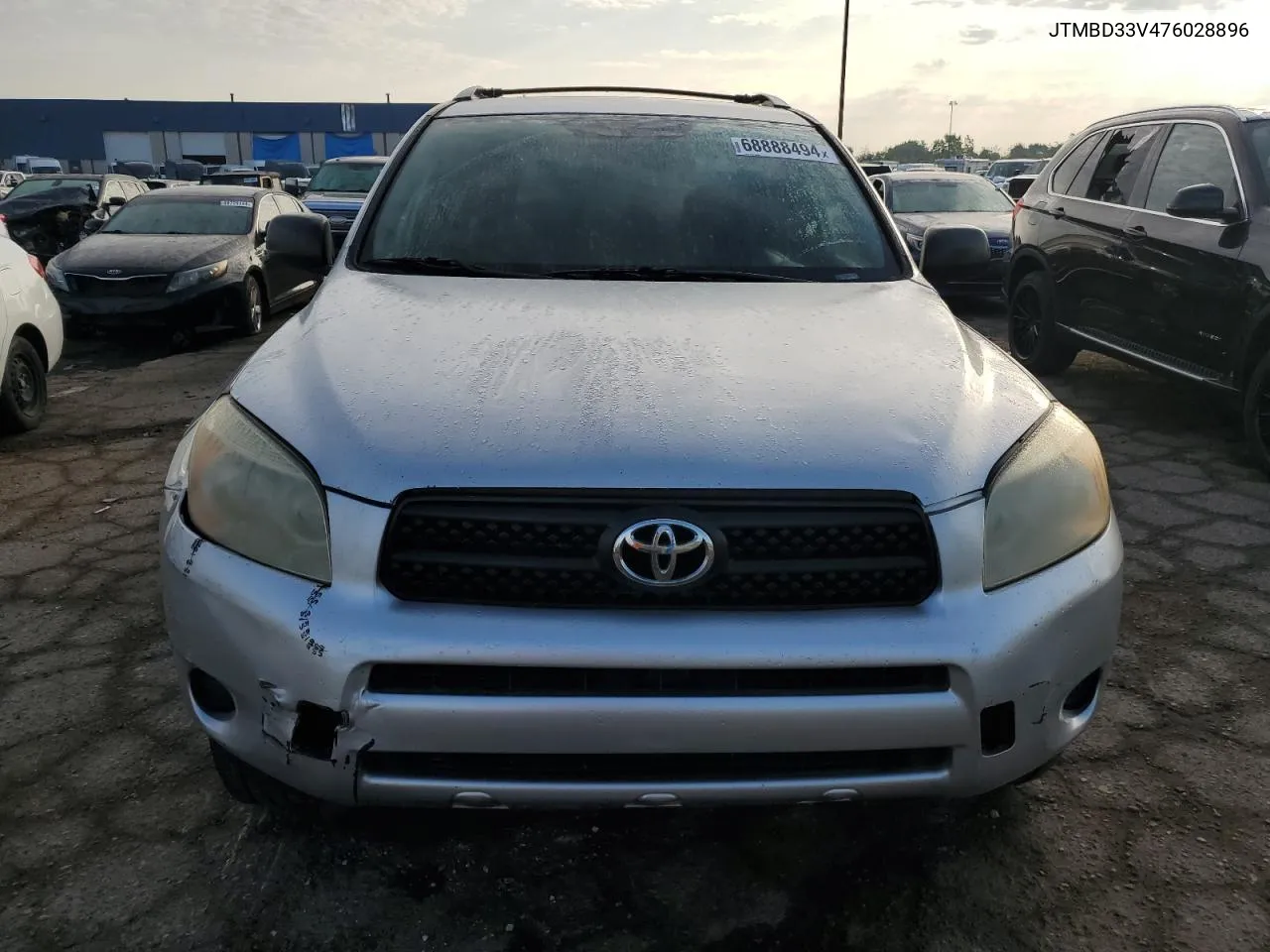 2007 Toyota Rav4 VIN: JTMBD33V476028896 Lot: 68888494