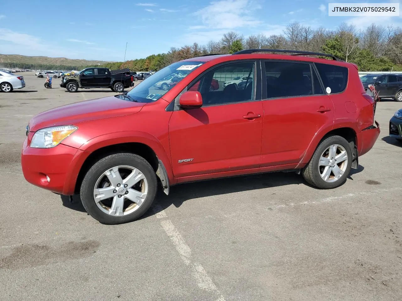 2007 Toyota Rav4 Sport VIN: JTMBK32V075029542 Lot: 69114414