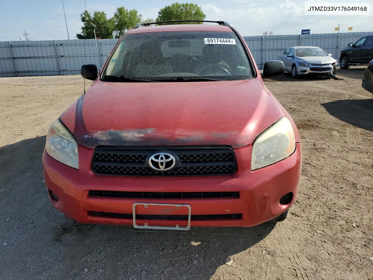 2007 Toyota Rav4 VIN: JTMZD33V176049168 Lot: 69174444