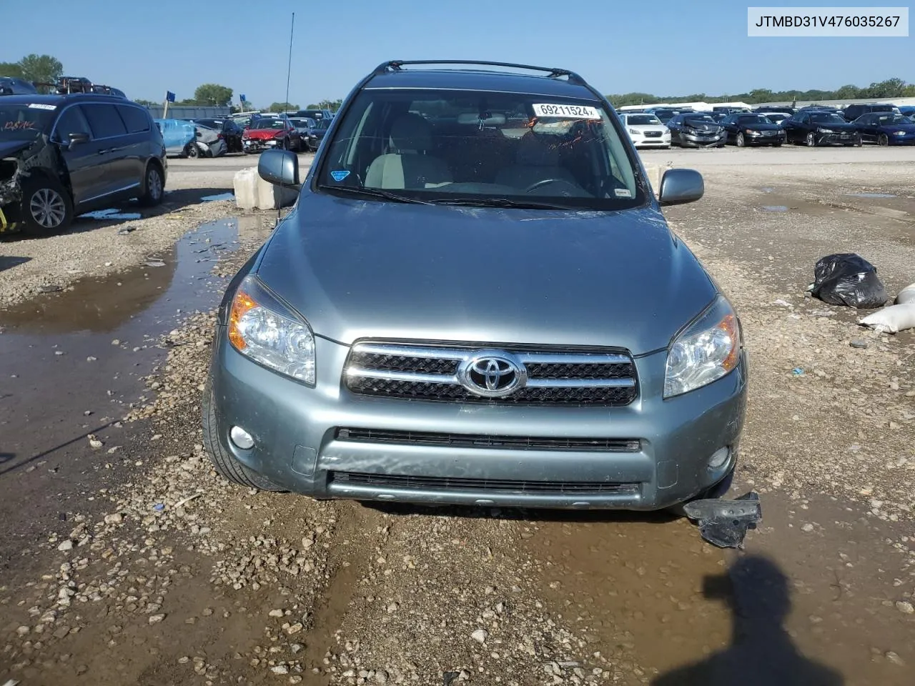 JTMBD31V476035267 2007 Toyota Rav4 Limited