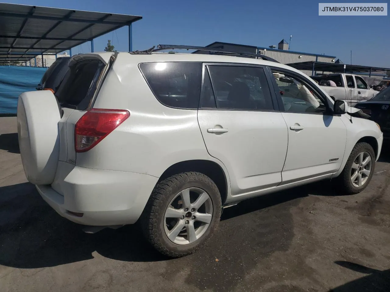 2007 Toyota Rav4 Limited VIN: JTMBK31V475037080 Lot: 69345724