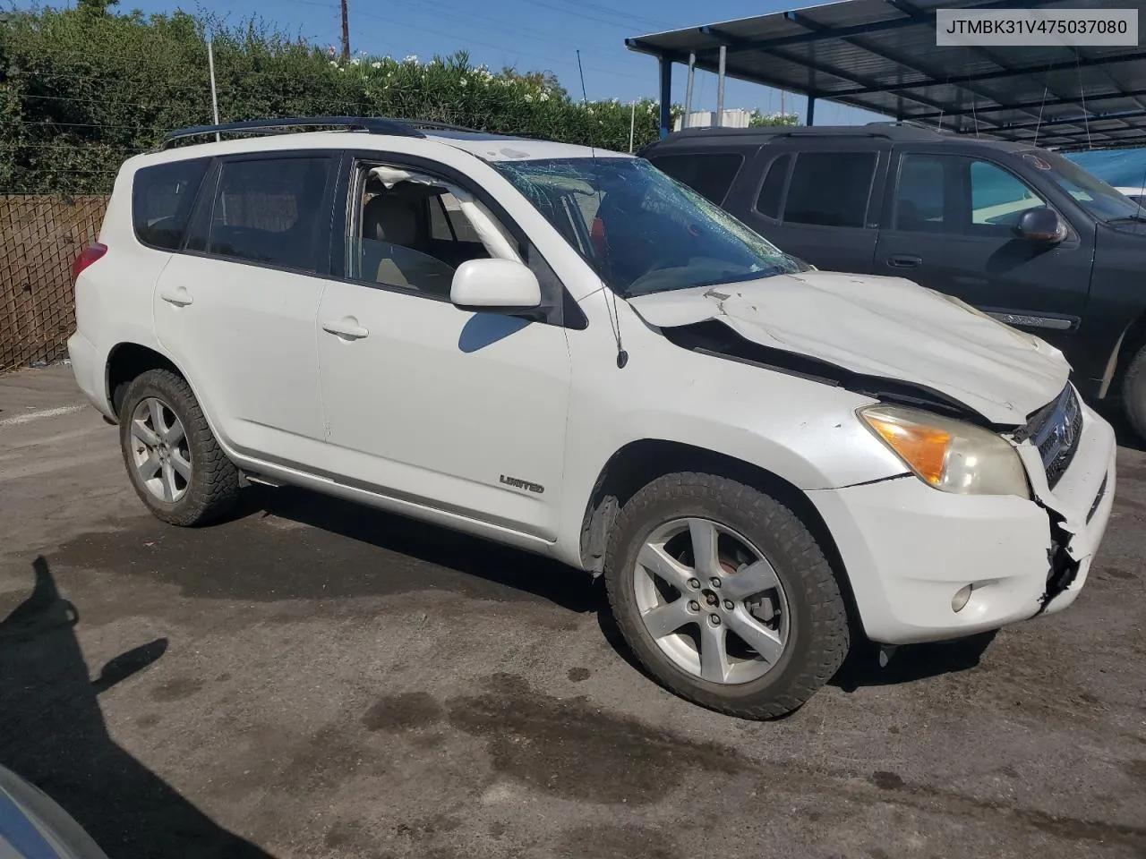 2007 Toyota Rav4 Limited VIN: JTMBK31V475037080 Lot: 69345724