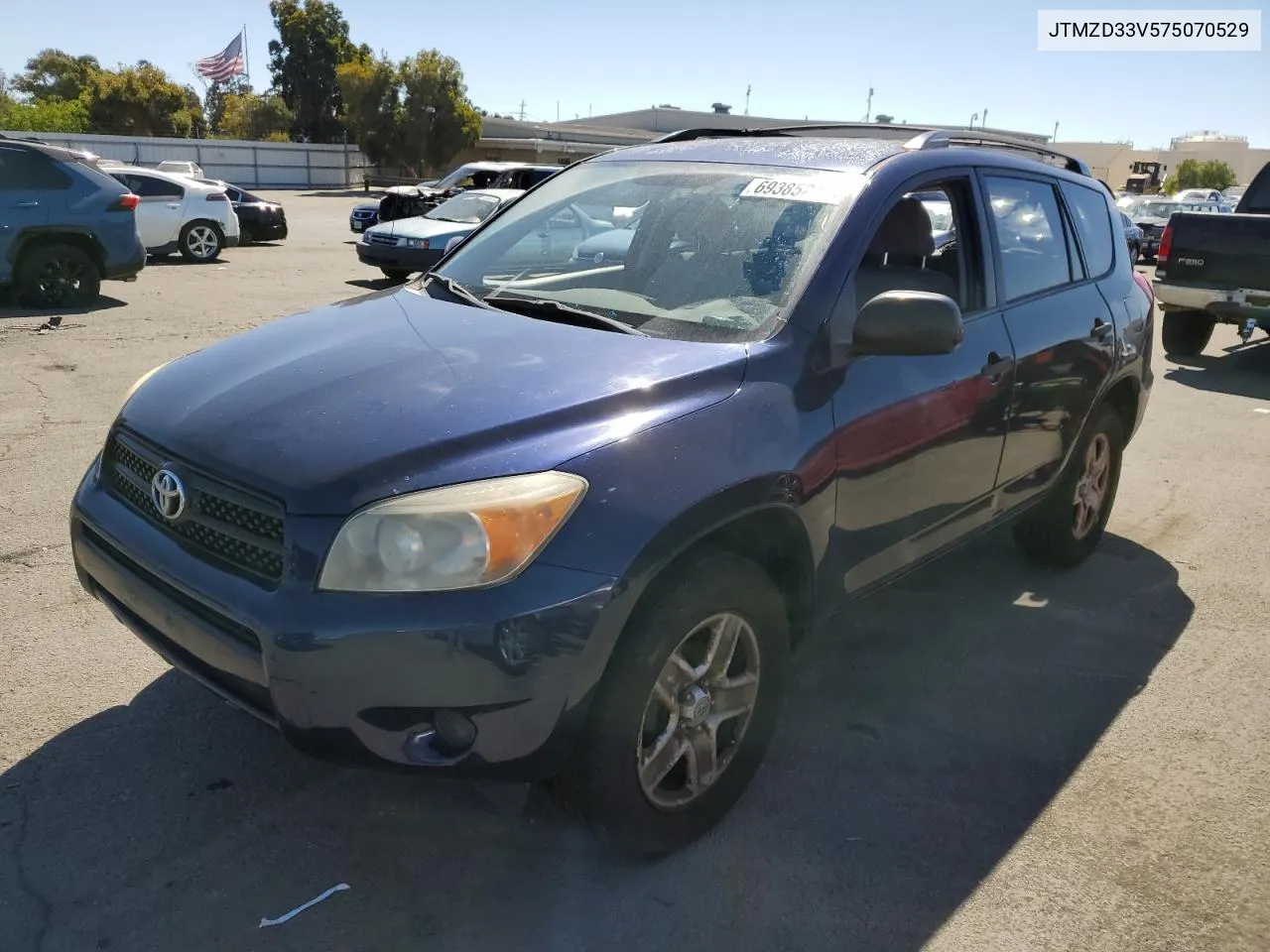 2007 Toyota Rav4 VIN: JTMZD33V575070529 Lot: 69385274