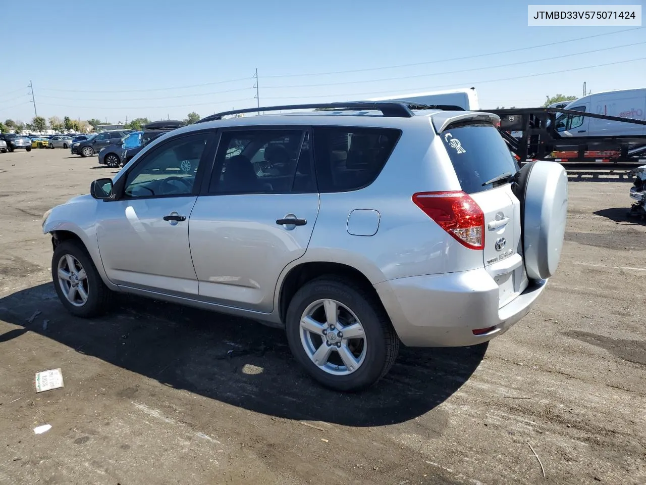 2007 Toyota Rav4 VIN: JTMBD33V575071424 Lot: 70427414