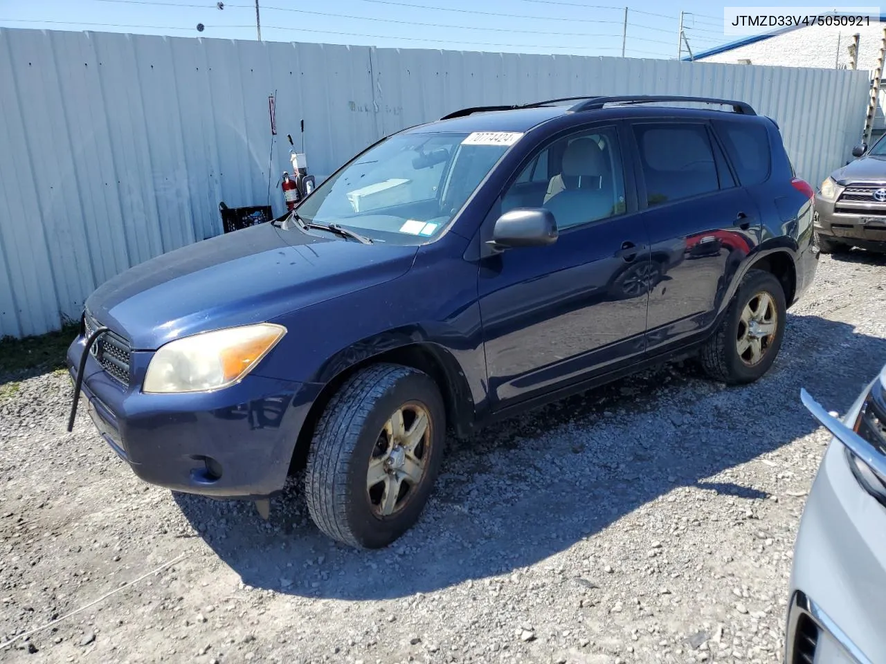 2007 Toyota Rav4 VIN: JTMZD33V475050921 Lot: 70774424