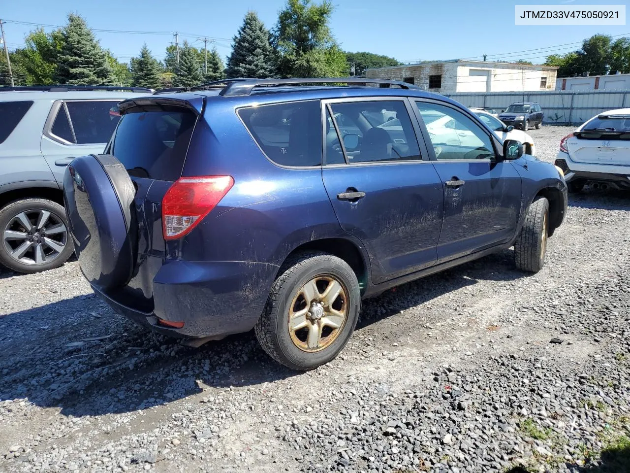 2007 Toyota Rav4 VIN: JTMZD33V475050921 Lot: 70774424