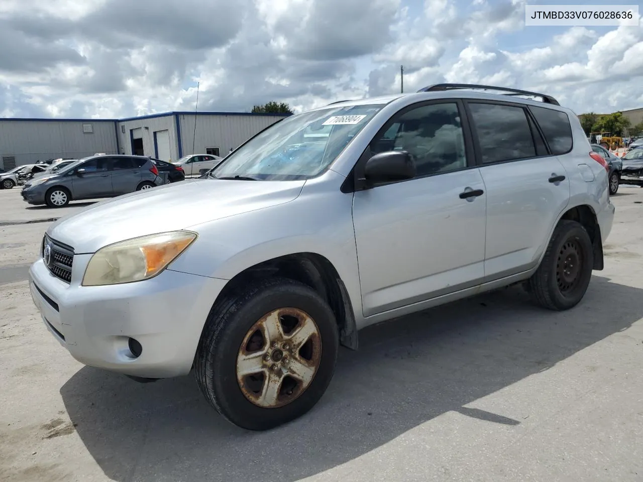 2007 Toyota Rav4 VIN: JTMBD33V076028636 Lot: 71068904